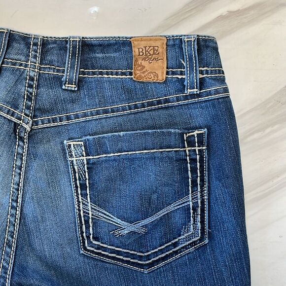 BKE Buckle | Britni Stretch Cowgirl Rodeo Western Midrise Denim Jeans 29 - Picture 8 of 9